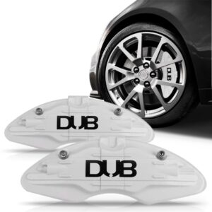 Par Capa Pinça De Freio Esportiva Dub Jetta Cor Branco
