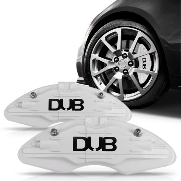 Par Capa Pinça De Freio Esportiva Dub Jetta Cor Branco