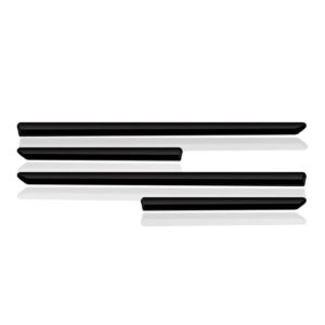 Friso Lateral Doblo 2002 Á 2017 Preto