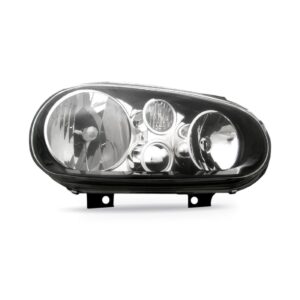 Farol Golf 1999 A 2006 Mascara Negra S/auxiliar 1a Linha Direito/passageiro