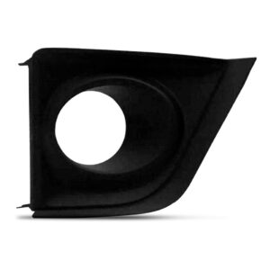 Moldura  Aro Farol Milha Corolla 2015 A 2017 Preta C/furo Le Preto Direito