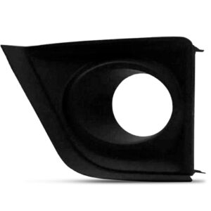 Moldura  Aro Farol Milha Corolla 2015 A 2017 Preta C/furo Le Preto Esquerdo