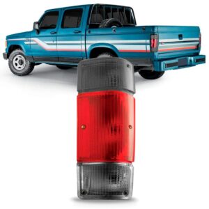 Lanterna Traseira Para D20 A20 C20 Pisca Na Cor Fumê Lado Direito