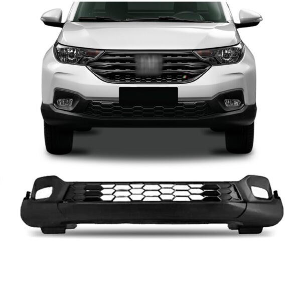 Spoiler Strada 2021 2022 Preta Com Furo (endurance) 1a Linha Preto