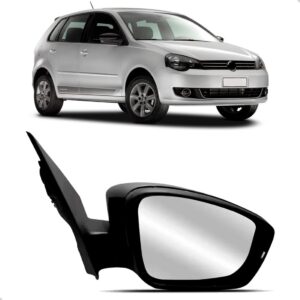 Retrovisor Polo Gvi 2012 Até 2017 Sem Seta Com Controle Lado Direito