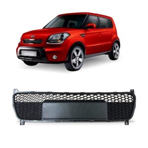 Grade Central Parachoque Para Soul 2010 2011 A 2012 1a Linha Plástico