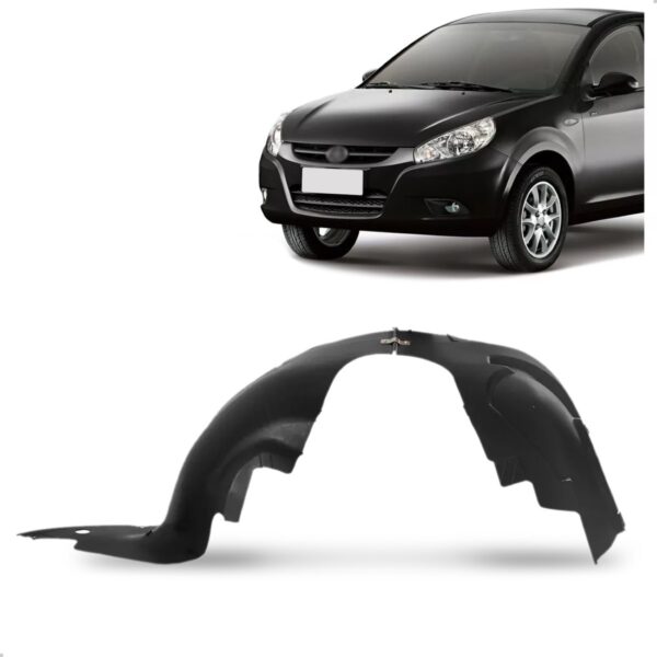 Protetor Caixa De Roda Para Jac J3 2011 2012 2013 Parabarro Lado Direito