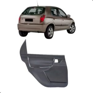 Forro Porta Traseira Para Celta 2001 A 2006 04 Portas Manual Direito Traseiro