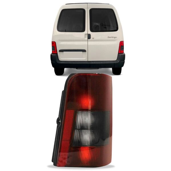 Lanterna Traseira Berlingo 1999 A 2009 Fumê Lado Direito