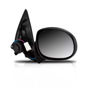 Retrovisor Eletrico Para Peugeot 207 - 2009 A 2015 1a Linha Direito - Passageiro