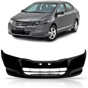 Parachoque Dianteiro City 09/11 S/ Furo Para Milha 1a Linha Preto