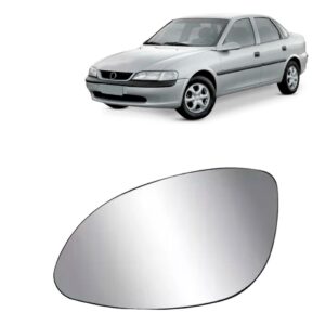 Lente Espelho Do Retrovisor P/ Vectra 1996 A 1999 C/ Base Esquerdo