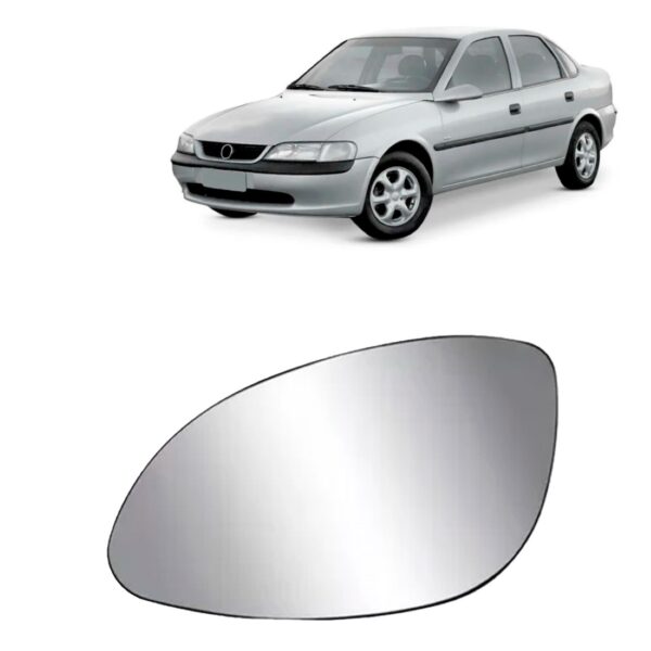 Lente Espelho Do Retrovisor P/ Vectra 1996 A 1999 C/ Base Esquerdo