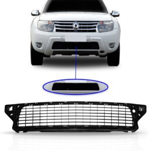 Tela Frontal Inferior Parachoque Duster Ano 2012 2013 14 15 Preto