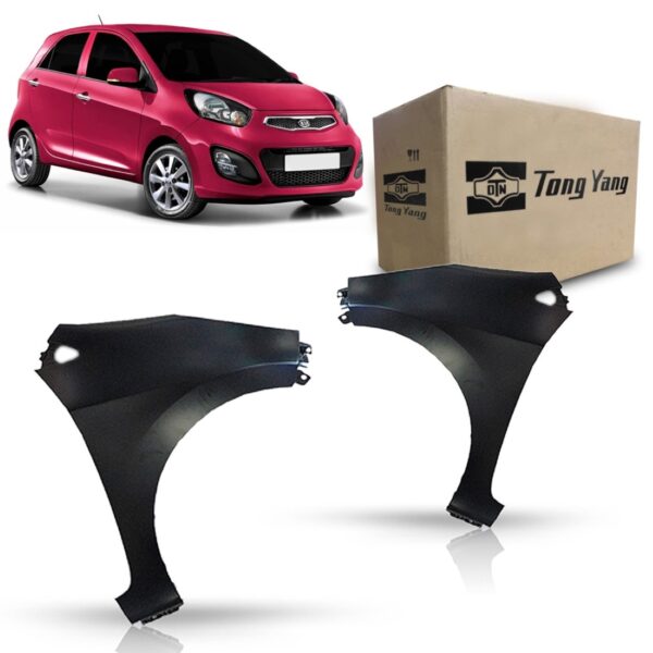 Paralama Picanto 2011 2012 2013 2014 Esquerdo Tong Yang Esquerdo