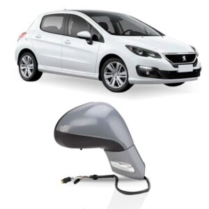 Retrovisor Para Peugeot 308 2012 A 2015 Eletrico Ld 1a Linha