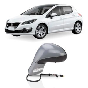 Retrovisor Para Peugeot 308 - 2012 A 15 Eletrico Le 1a Linha