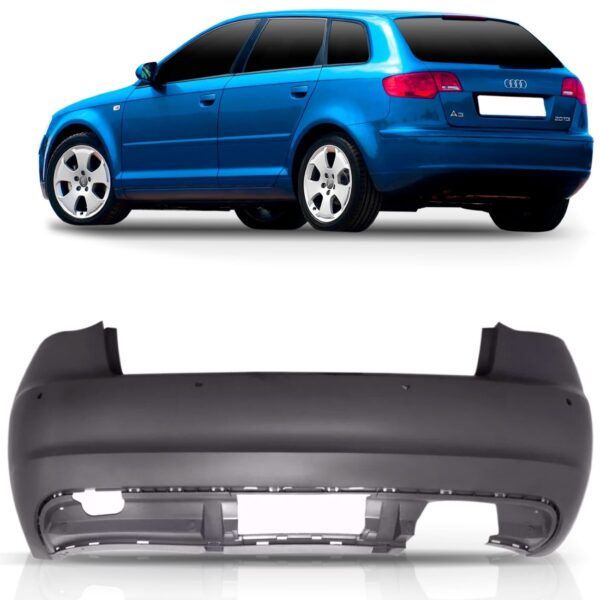 PARACHOQUE TRASEIRO AUDI A3 2006 A 2008