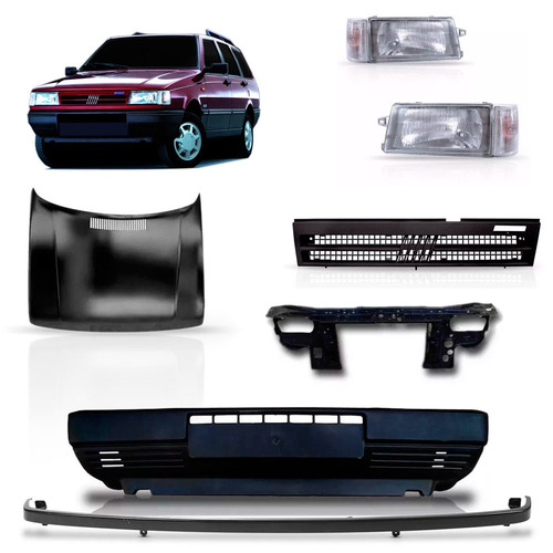 Kit Frente Uno 1991 92 93 94 95 96 97 98 99 00 01 02 2003 Preto