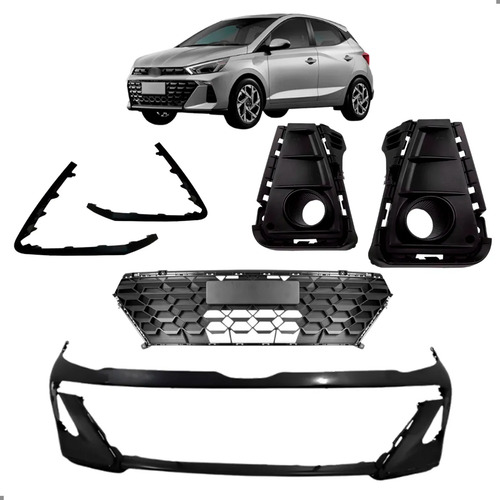 Parachoque Dianteiro Para Hb20 2023 2024 2025 Completo Para Pintar