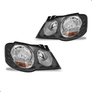 Kit Parachoque Para Golf 2008 2009 A 2012 Com Par Farol Preto