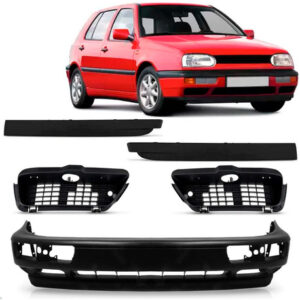 Envolvente Vw Golf Alemão 1995 A 1998 C/ Molduras E Spoiler