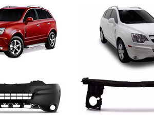 Kit Captiva: Envolvente Dianteiro 2008 A 2017 1ª Linha + Painel Superior Dianteiro 2008 A 2012