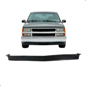 Saia Spoiler Dianteiro Para Silverado 1997 1998 1999 A 2004 Preto