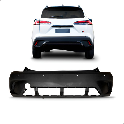 Envolvente Traseiro Corolla Cross 2021 2022 2023 1a Linha