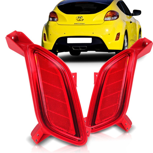 Par Sinaleira Parachoque Traseiro Veloster 2012 2013 2014