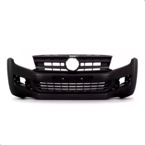 Kit Parachoque Amarok 2010 A 13 C/ Par Molduras E Kit Milha Preto