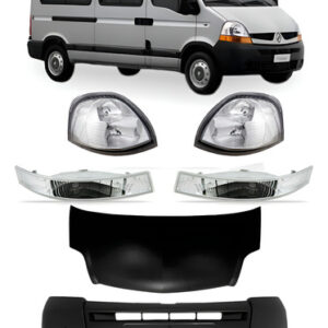 Kit Frente Master Renault 2008 A 2011 Parachoque +  Capo