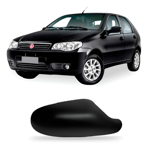 Capa Retrovisor Palio 2004 A 2011 Texturizado Esquerdo