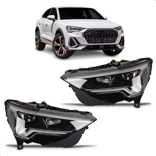 Par Farol Para Audi Q3 2020 2021 2022 2023 Ambos Lados