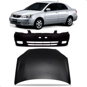 Capo E Parachoque Dianteiro Toyota Corolla 2003 A 2004