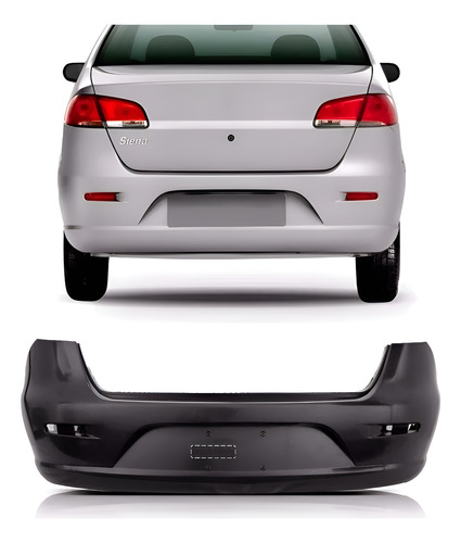 Envolvente Traseiro Siena 2008 A 2012 1a Linha