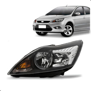 Farol Black Para Focus 2009 A 2013 Esquerdo/motorista
