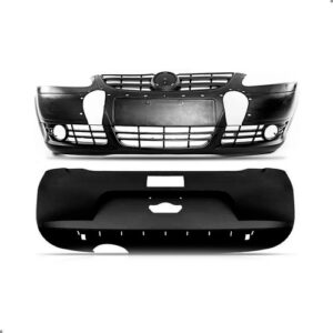 Par De Envolvente Para Crossfox 2008 A 2010 Diant. Traseiro Preto