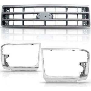 Kit Frente F1000 Farol Grade Painel Aro Pisca 96 97 98