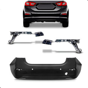Kit Parachoque Traseiro E Guias Para Cruze Sedan 2017 A 2019