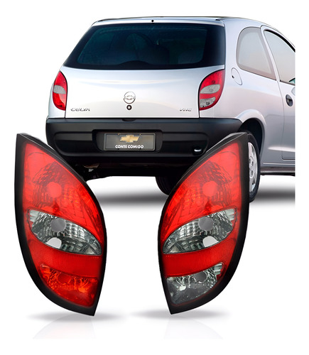 Par Lanterna Celta Fume 2000 2001 2002 2003 2004 Esquerdo E Direito