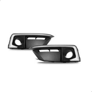 Kit Envolvente Dianteiro + Molduras Milha Civic 2020 A 2022 Preto