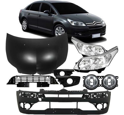 Kit Frente C4 Pallas & Hatch Citroen 2009 2010 2012 2013