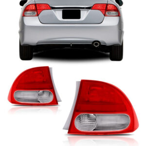 Par Sinaleira Honda New Civic 2006 A 2010 Traseira Canto