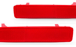 Par Refletor Parachoque Traseiro City 2012 A 2014