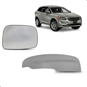 Kit Capa E Lente Retrovisor Volvo Xc60 2014 A 2017 Direito Direito