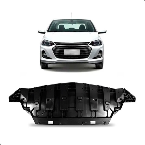 Defletor Inferior Parachoque Dianteiro Para Onix 2020 A 2025