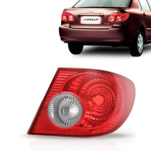 Lanterna Traseira Canto Corolla 03 04 05 06 2007 Ré Cristal Direito
