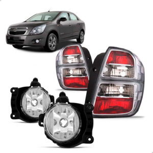 Kit Par Lanterna Fumê + Par Farois Milha Cobalt 2012 A 2016