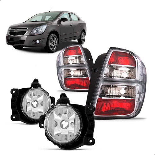 Kit Par Lanterna Fumê + Par Farois Milha Cobalt 2012 A 2016